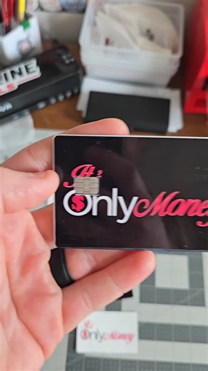 Its Only Money #creditcards #creditcardstickers #sticker #decal #itsonlymoney