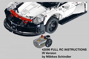 LEGO MOC-20684 Custom 42096 Full RC with LED lights - IR Version (Technic 2019)
