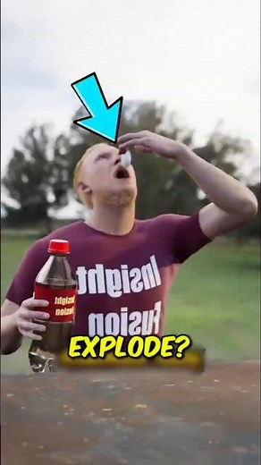 Swallowed Mentos After Coca-Cola? The Truth Will Shock You! #Mentos #CocaCola