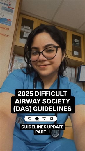 Sevo Soufflé With Sanah✨ | 2025 DIFFICULT AIRWAY SOCIETY (DAS) GUIDELINES 🤗 The **Difficult Airway Society (DAS) 2025 Guidelines** for the management of... | Instagram