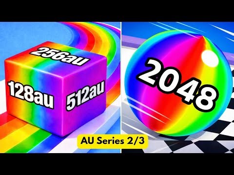 Jelly Run 2048 vs Ball Run 2048 Infinity vs Number Running Plus & Run | Max Levels Battle!