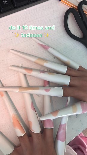 Paper Nails Tutorial: DIY Aesthetic Designs with Paper