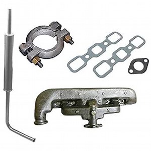 RAParts 8N5230 9N9425 Muffler Assembly Kit Fits Ford/New Holland 2N 8N 9N
