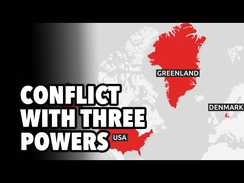Conflict with all three great powers. Greenland back on the table.