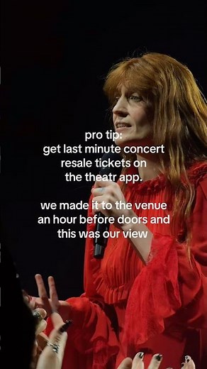 this concert was life changing #florenceandthemachine #theatrambassador #concerttickets