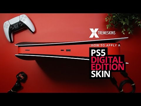 How to apply a PS5 Digital Edition skin | XtremeSkins