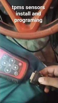 tpms sensors programing