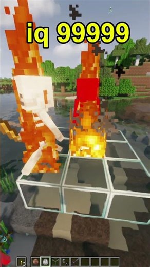 MINECRAFT SHORT IQ 99999 - || #trending #minecraft #shorts #short #minecraftshorts