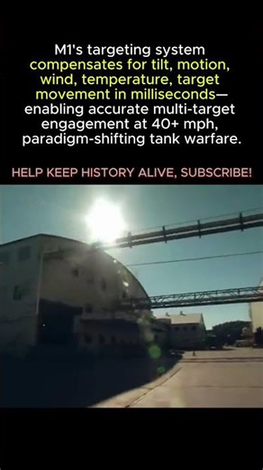 Targeting System Monitors TILT, MOTION, WIND — Shoots While Moving || WW2 #shorts #ww2