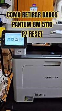 How to retrieve data from a Pantum BM5110 printer to perform a reset #bm5110 #Pantum