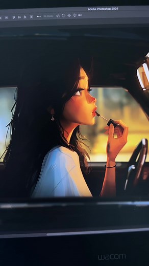 Digital Art Process: 1.5 Hour Painting Timelapse