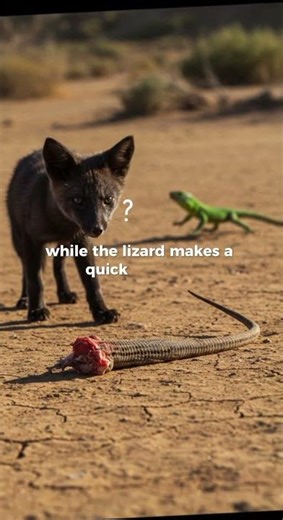 Why Lizards Drop Their Tails 🦎 | The Shocking Survival Secret You Didn’t Know! #Shorts #AnimalFacts