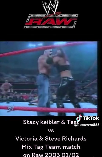 WWE Mixed Tag Team Match: Keibler & Test vs Victoria