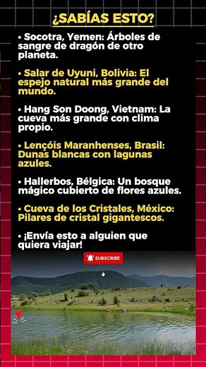 ¡Los lugares MÁS IMPACTANTES del mundo que NO conoces! 🌍✨