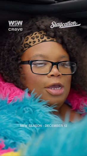 16K views · 2.9K reactions | Slaycation Season 2 OFFICIAL TRAILER!  Slaycation returns for S2 with TWO episodes premiering Fridays starting December 12! Slaycation premieres Dec 12:  @wowpresentsplus (worldwide ex. Canada)  @cravecanada | World of Wonder | Facebook