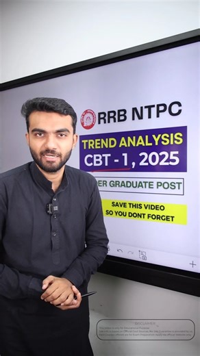 📌 RRB NTPC UNDER GRADUATE TREND ANALYSIS CBT - 1 2025 🔥🔥📝💯💯 ➡️ Eligibility: 12th Pass ➡️ Age Limit: 18 - 30 Years ➡️ SELECTION PROCESS : 👉🏻 CBT-1 👉🏻 CBT 2 ➡️ POST NAME: VARIOUS POSTS ➡️ Apply Link: https://www.rrbapply.gov.in ➡️ To Enroll In TEJAS COURSE Visit The Link👇👇 https://www.wellacademy.in/study/lxnr ➡️ Follow Our Page For More Such Educational Content 💯💯📚✔️ . . . 📢 Stay informed—join our community of learners for the latest exam tips, strategies, and success stories! . .
