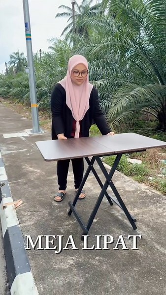 Meja Lipat Serbaguna untuk Berniaga dan Aktiviti Luar