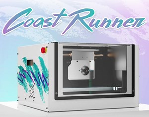 Coast Runner CR-1: Titanium-Capable Desktop CNC (Full video, click the link below.) https://www.kickstarter.com/projects/coastrunnercnc/the-coast-runner-desktop-cnc-mill?ref=discovery_newest A desktop CNC mill powerful enough to mill titanium, combined with intuitive software and education, making CNC as easy as 3D printing | Creative New Idea Gizmos