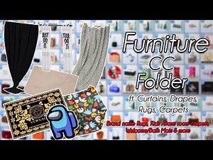 {220 + ITEMS!} FURNITURE CC FOLDER | |The Sims 4