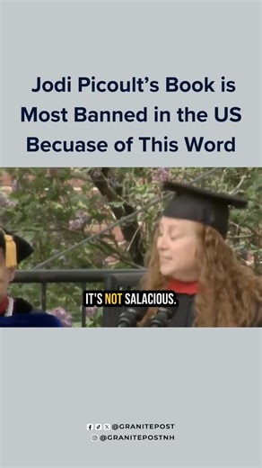 255K views · 9K reactions | "Books bridge divides between people. Book bans create them." Jodi Picoult  What is a book you love that changed your life?  | National Organization for Women (NOW) | Facebook