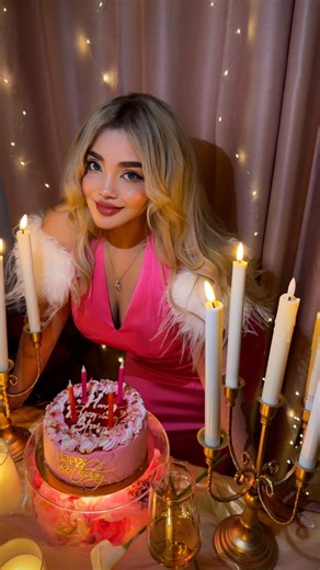 👸🏼 Shabarbié 💕 on Instagram: "✨🩷 02.02.26 🩷✨ Birthday energy — but make it couture. 🎀👠 A little cake. A lot of pink. The kind of love only a sister can set up. Celebrating softly, dressing loudly. Barbie pink, high heels, main-character grace. Today’s agenda: be pretty, be grateful, be iconic. 💗✨"