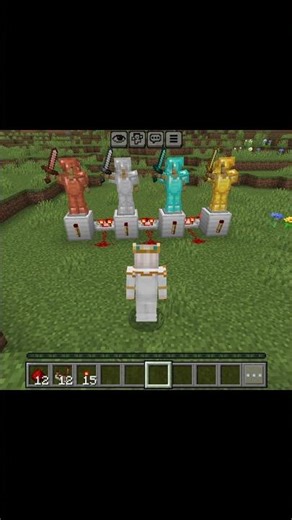 Minecraft dancing Armor 🕺🏻 #minecraft