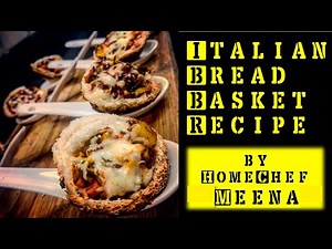 Italian Corn Cheese Bread Basket Recipe | इटेलियन ब्रेड बास्केट | Kid special Menu by HomeChef Meena