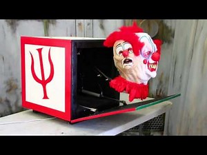 Jack in the Box - Creepy Clown Pneumatic Halloween Prop - Halloween FX Props