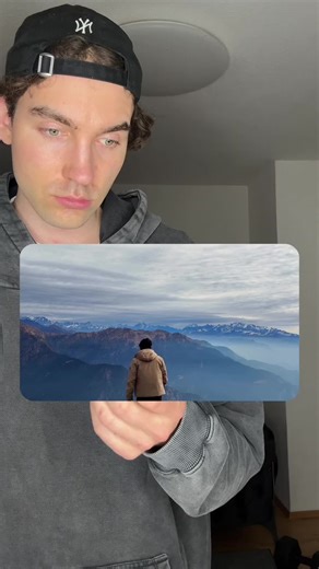 Want your text to feel cinematic? Try this mountain text reveal 🏔️ 🎬 Original: @vishal.sahu18