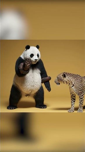 funny panda tiger 🐼🐯 | epic dance cartoon #comedy #lion #shorts #panda #cocomelon