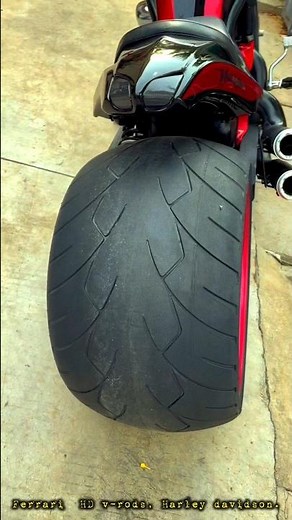 Ferrari HD v-rods, Harley davidson. #automobile #motorcycle #bike #shortvideo