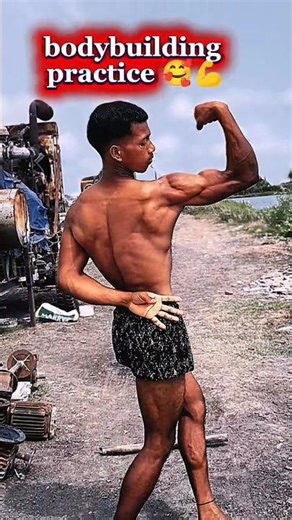 bodybuilding poses #motivation #desihomegym #shorts
