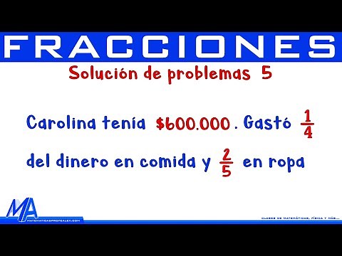 Solving Problems with Fractions | Example 5