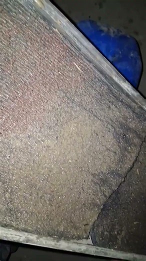 homemade sluice box for ultra fine gold.