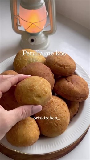 Delicious Petulla Me Kos Recipe | Traditional Albanian Food
