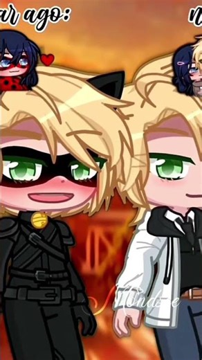 old vs new#animation #miraculousladybug #capcut #gachalife