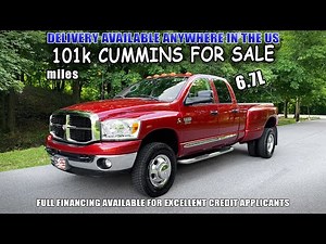 6.7 Cummins For Sale: 2009 Dodge Ram 3500 Lone Star Dually Diesel 4x4 With Only 101k Miles