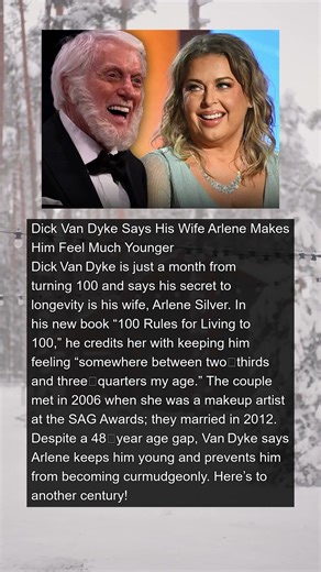 Dick Van Dyke How'd I Live To 99? Just Ask My Wife, She Keeps Me Young! | #news #shorts