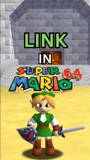 Link in Super Mario 64 (Mod)