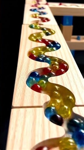 Infinite Marble Run 🔄 Never Ending Loop | Oddly Satisfying ASMR Relaxation
