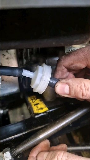 How to change a lawnmower fuel filter #engine #shorts #mower #petrol #diesel #satisfying #asmr