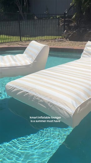 Essential Kmart Summer Finds: Inflatable Lounger Guide