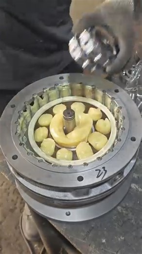 4.7K views · 41 reactions | Cycloidal Pinwheel Reducer Assembly! #mechanic #mechanicmia #automotive #repair #restoration #viral #shorts #reels | Mechanic Mia | Facebook