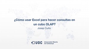 Cómo usar Excel para hacer consultas al Cubo