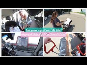 Shoppen mit Baby Maja! |Baumarkt? |Haul! |XXL Vlog! || Reborn Baby Deutsch || Little Reborn Nursery