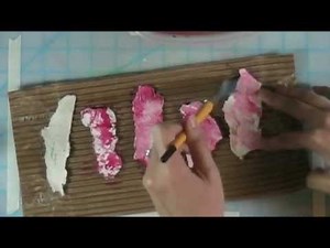 Gratitude Friday Card Making Tutorial: "Natural Granite Technique"