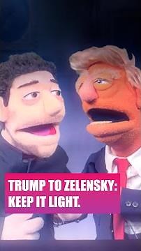 Trump to Zelensky: Just keep it light bro