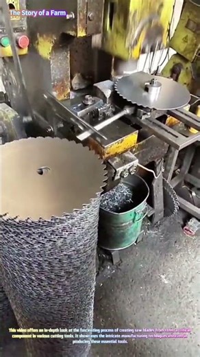 Crafting Saw Blades: The Making of Precision Cutting Tools 🔩⚙️