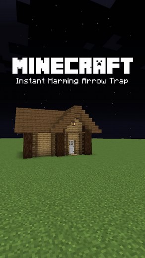 Minecraft Harming Arrow Trap #minecrafttraps #minecrafttraptutorial #minecraftbuilding #minecraftsimpledesigns #minecraft #minecraftbuilder