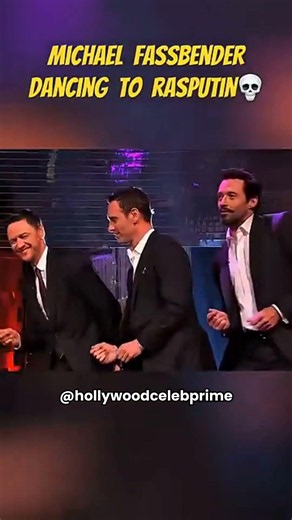Michael Fassbender, Hugh Jackman & James McAvoy Dance to #rasputin